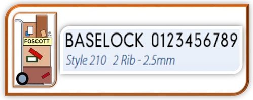 A210 Baselock Rubber Type A Set